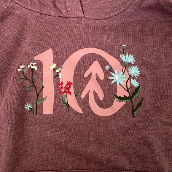 Tentree Organic Cotton Hoodie with Floral Logo - Picture 4 of 9